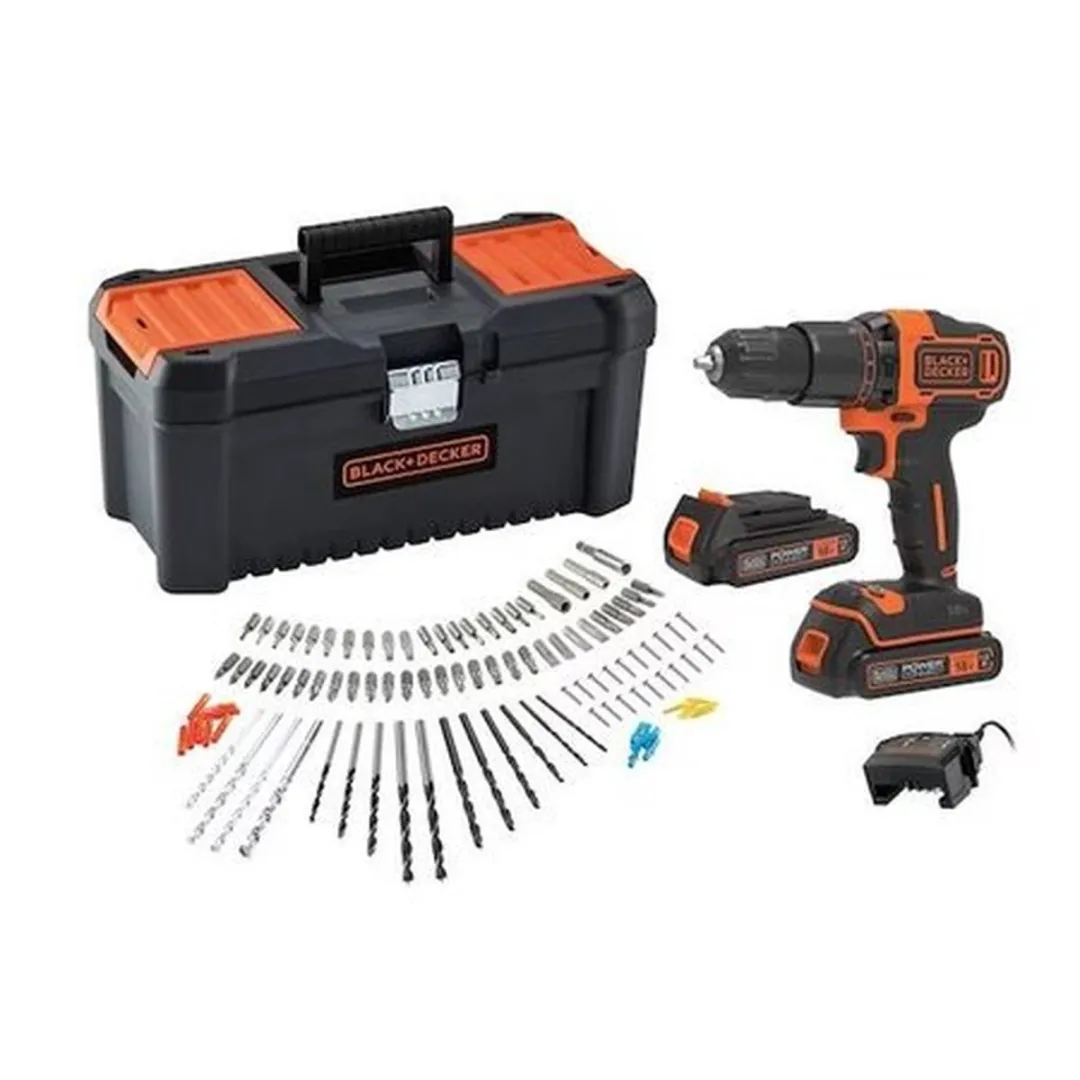 BLACK+DECKER BCD700C2AMB-QW Schroef-/Klopboormachine