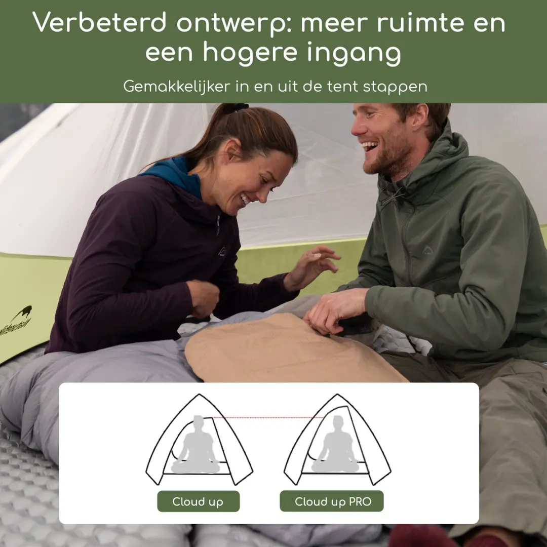 Naturehike Cloud Up 3 PRO Koepeltent - 3 Persoons - afbeelding 4 van 6