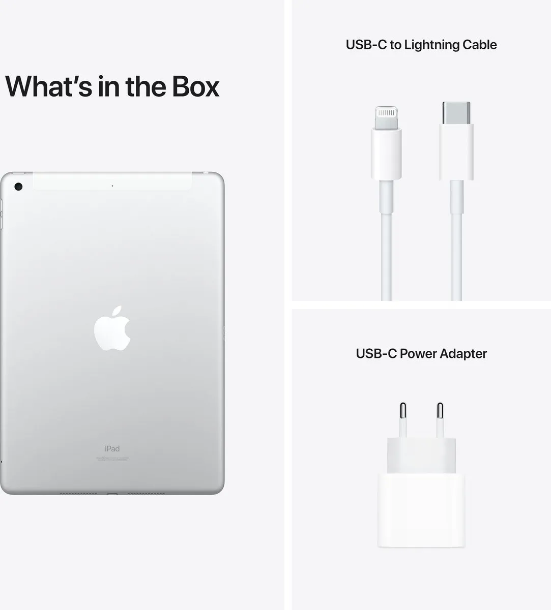Apple iPad 9 MK493NF/A - 10.2 inch 64GB 4G - Zilver