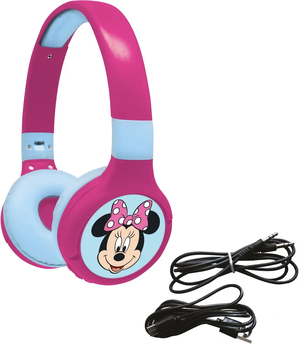 Lexibook Minnie Mouse Kinderkoptelefoon HPBT010MN - Roze - afbeelding 3 van 6