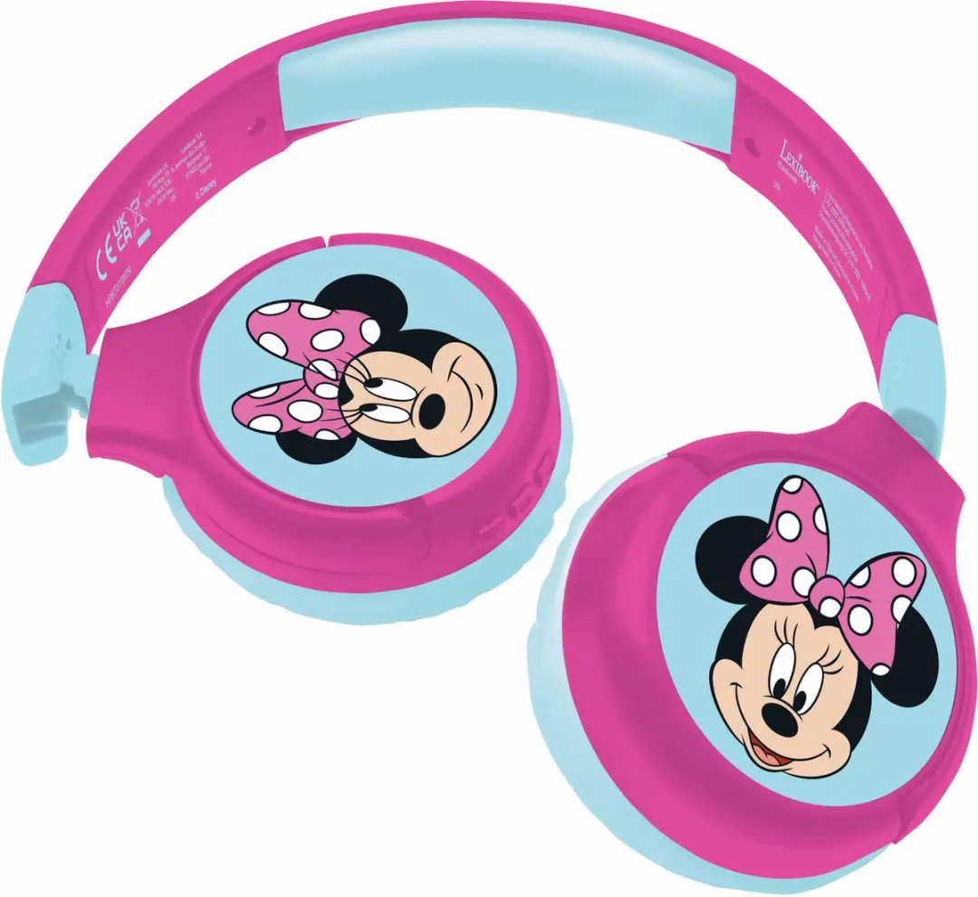 Lexibook Minnie Mouse Kinderkoptelefoon HPBT010MN - Roze - afbeelding 2 van 6