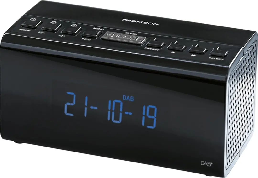 Thomson CR50DAB DAB+ Wekkerradio - Zwart - afbeelding 4 van 4