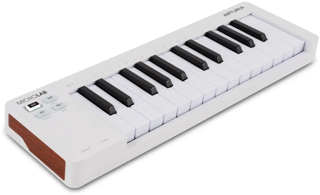 Arturia MicroLab MK3 SYN0009278-001 MIDI Keyboard - Wit - afbeelding 5 van 6