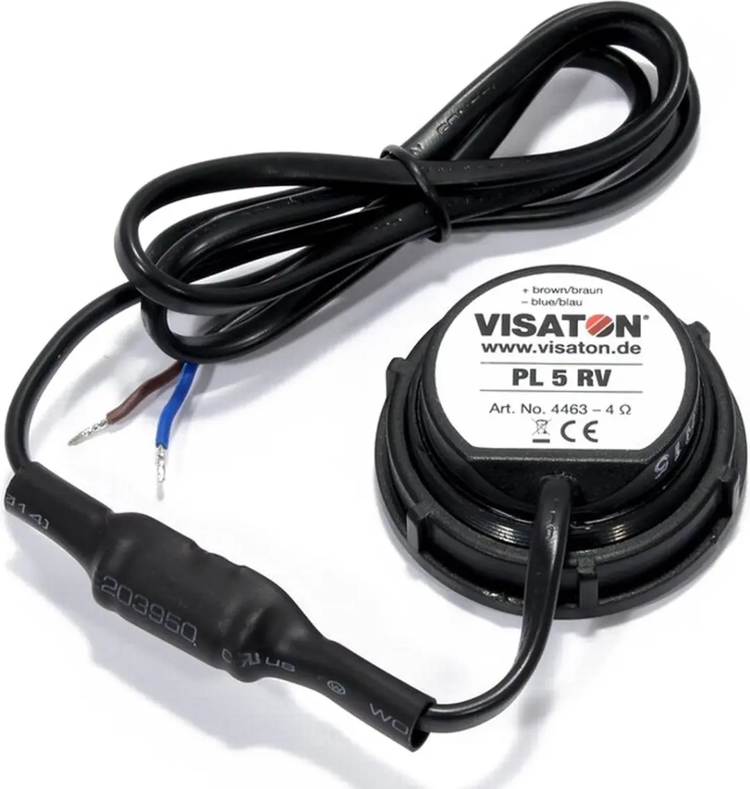 Visaton PL 5 RV Breedband-luidspreker 10W 4Ω - Zwart - afbeelding 4 van 5