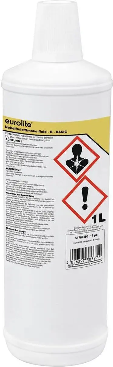 EUROLITE rookvloeistof -B- Basic, 1l