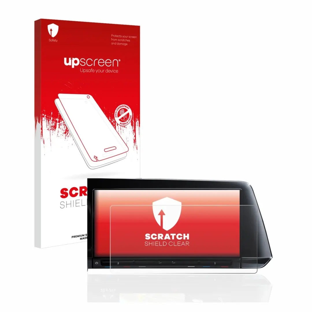 upscreen - Screenprotector voor Volkswagen Golf 8 2020 Discover Pro 10" 2020 - Folie Beschermfolie transparant