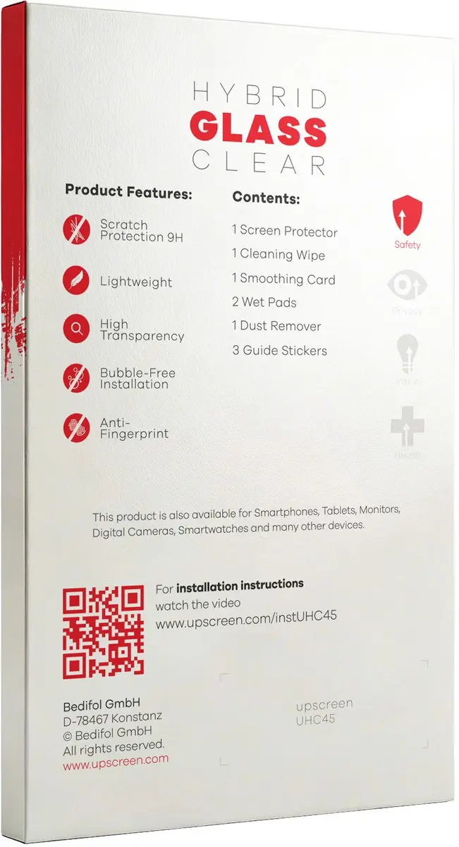 upscreen Screenprotector DeLonghi PrimaDonna Soul - afbeelding 3 van 6
