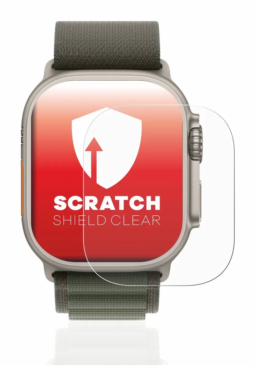 upscreen Apple Watch Ultra 49mm Screenprotector - afbeelding 5 van 6