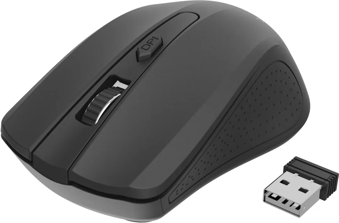 Gembird MUSW-4B-04 Draadloze Muis - 4 Knoppen - Zwart