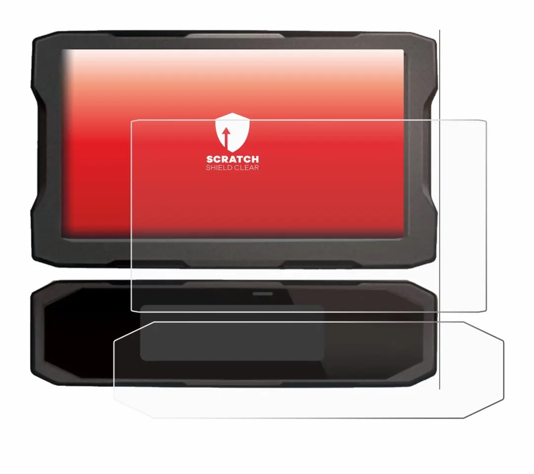upscreen Screenprotector Honda CRF1100L 2024 - Transparant - afbeelding 5 van 6