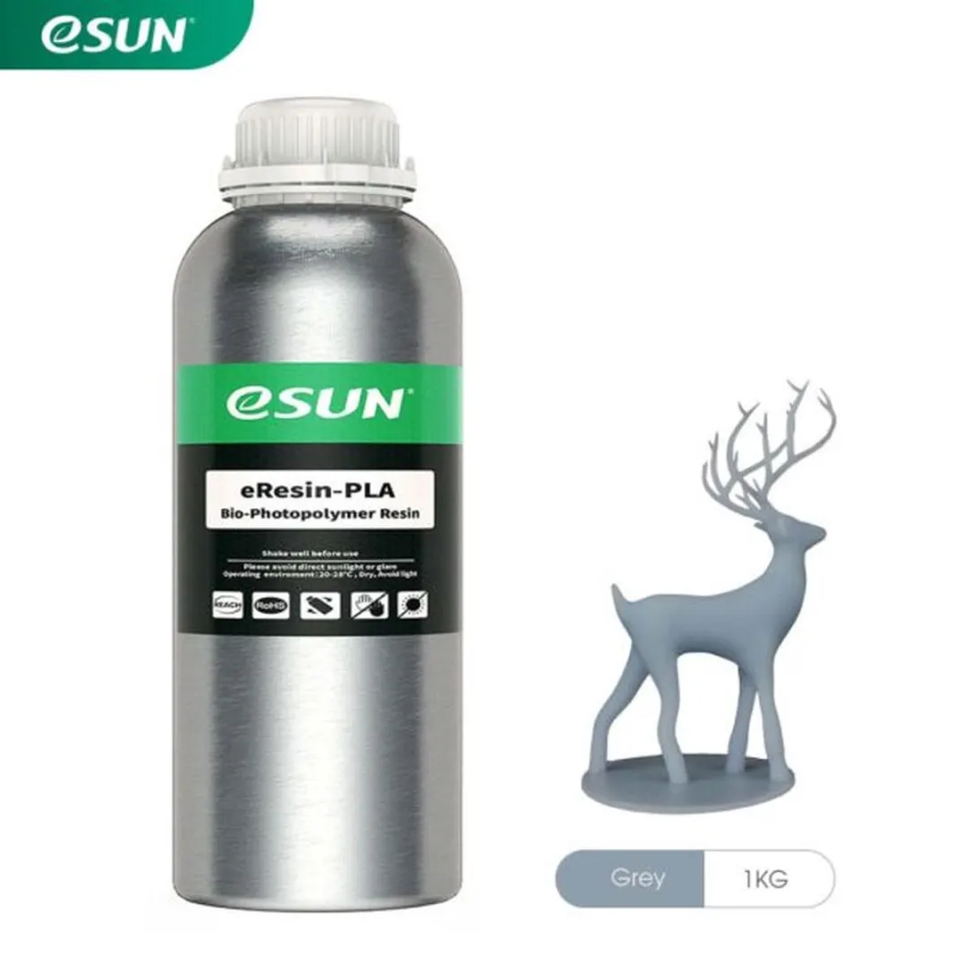 ESUN eResin PLA Filament Grijs 1.75mm