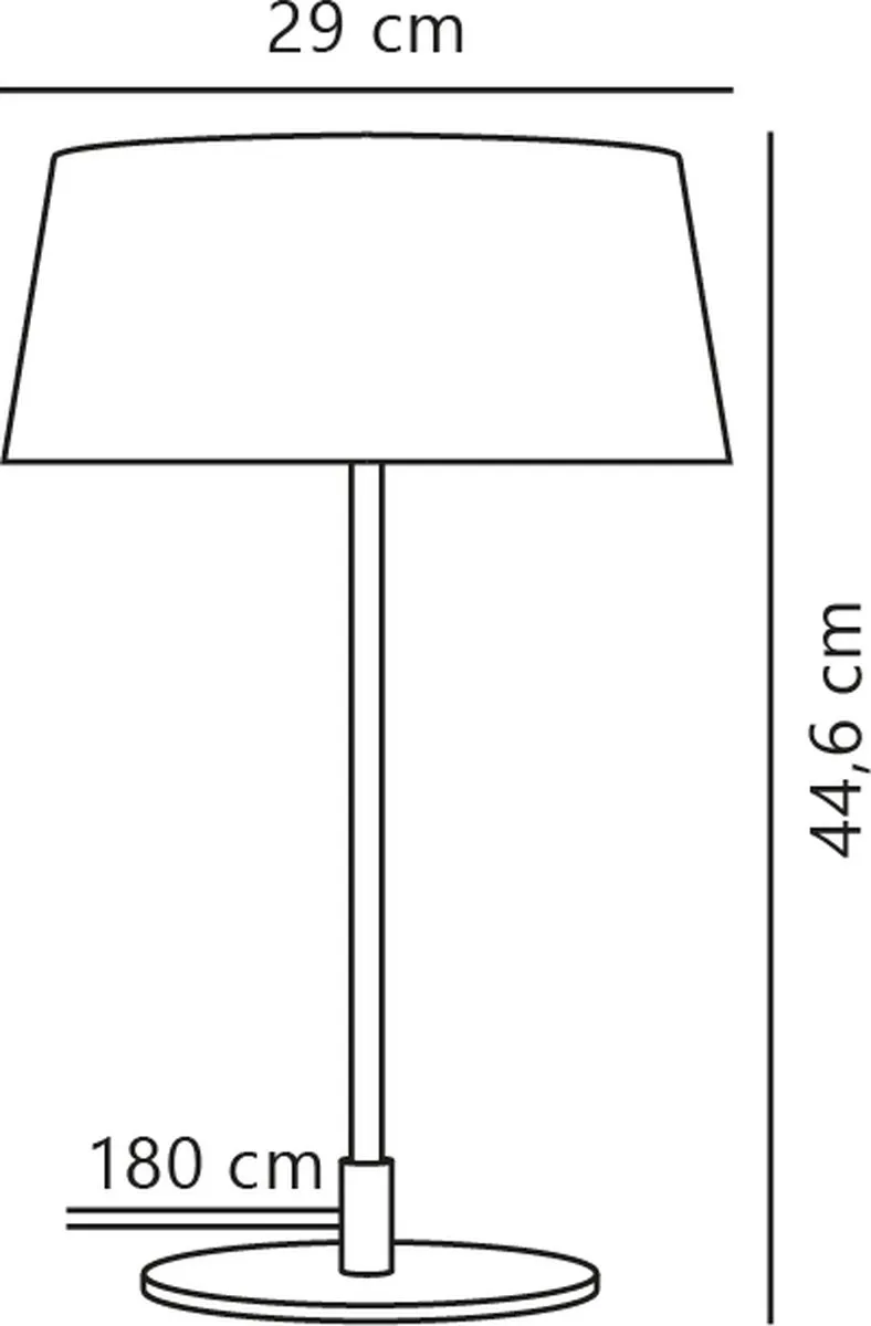 Nordlux Clasi Tafellamp - 1xE14 - Zwart