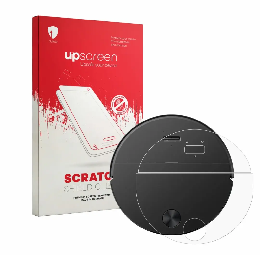 upscreen - Screenprotector voor Roborock Saros 20 Sonic - Folie Beschermfolie transparant