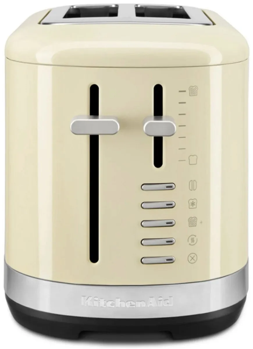 KitchenAid 5KMT2109EAC Broodrooster 2 Sleuven - 1100W - Amandel Wit