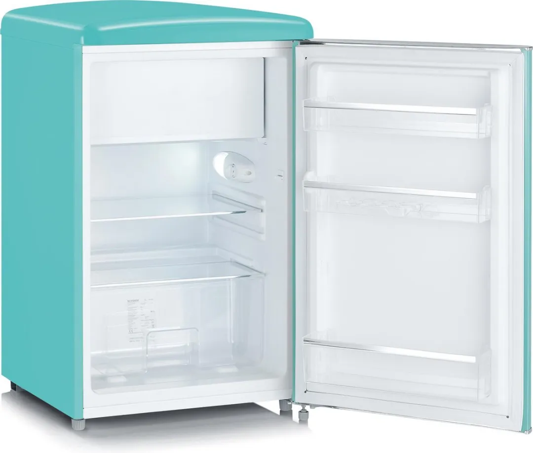 Severin RKS 8834 Tafelmodel - 108 Liter – Stil – LED – Retro Design - Turqoise