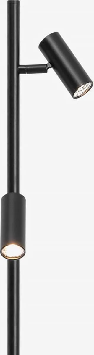 Nordlux Omari Vloerlamp - 2 Lichtpunten - Zwart