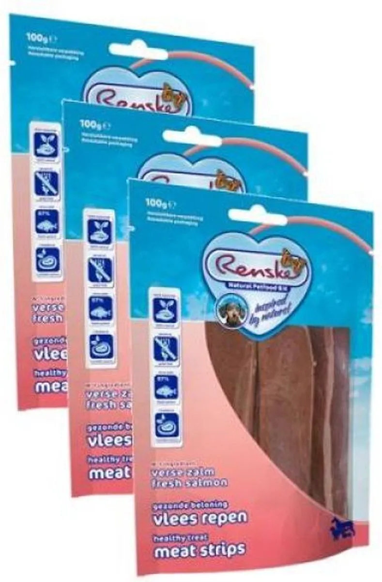 Renske Gezonde Beloning Vleesstrip Zalm