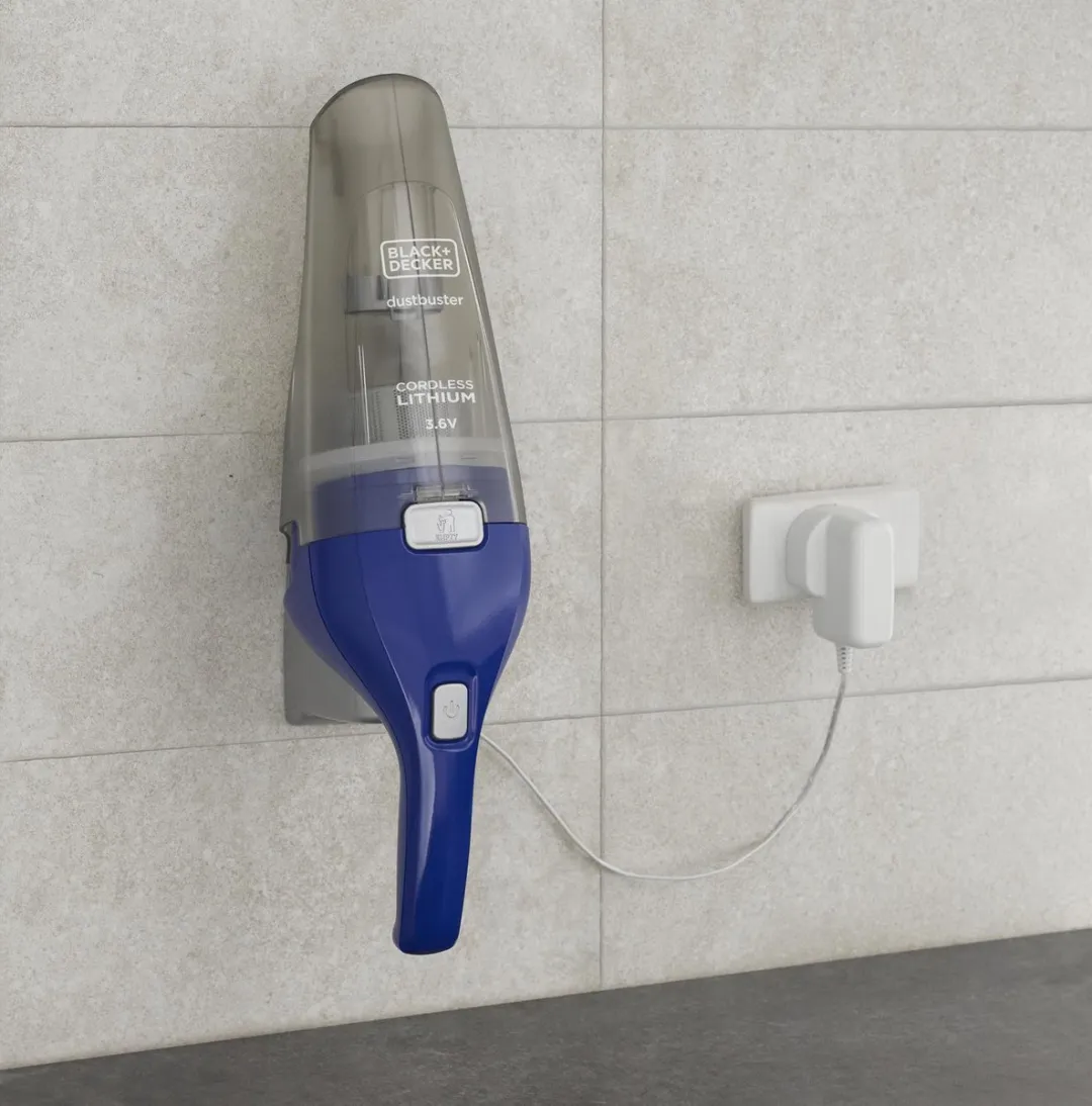 BLACK+DECKER NVC115WA-QW Kruimeldief - 8 Airwatts - Cobalt Blauw