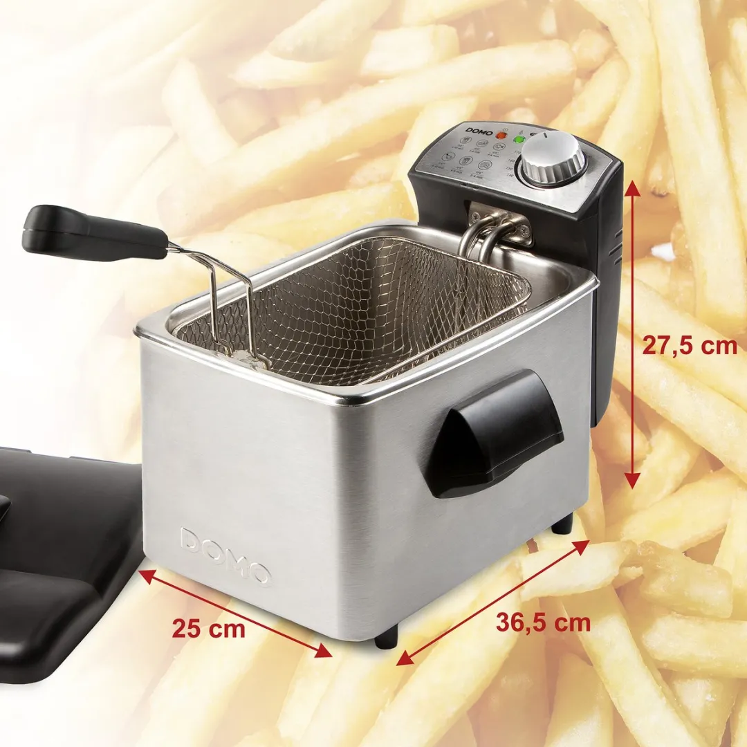 Domo DO458FR Friteuse 4L - 3000W