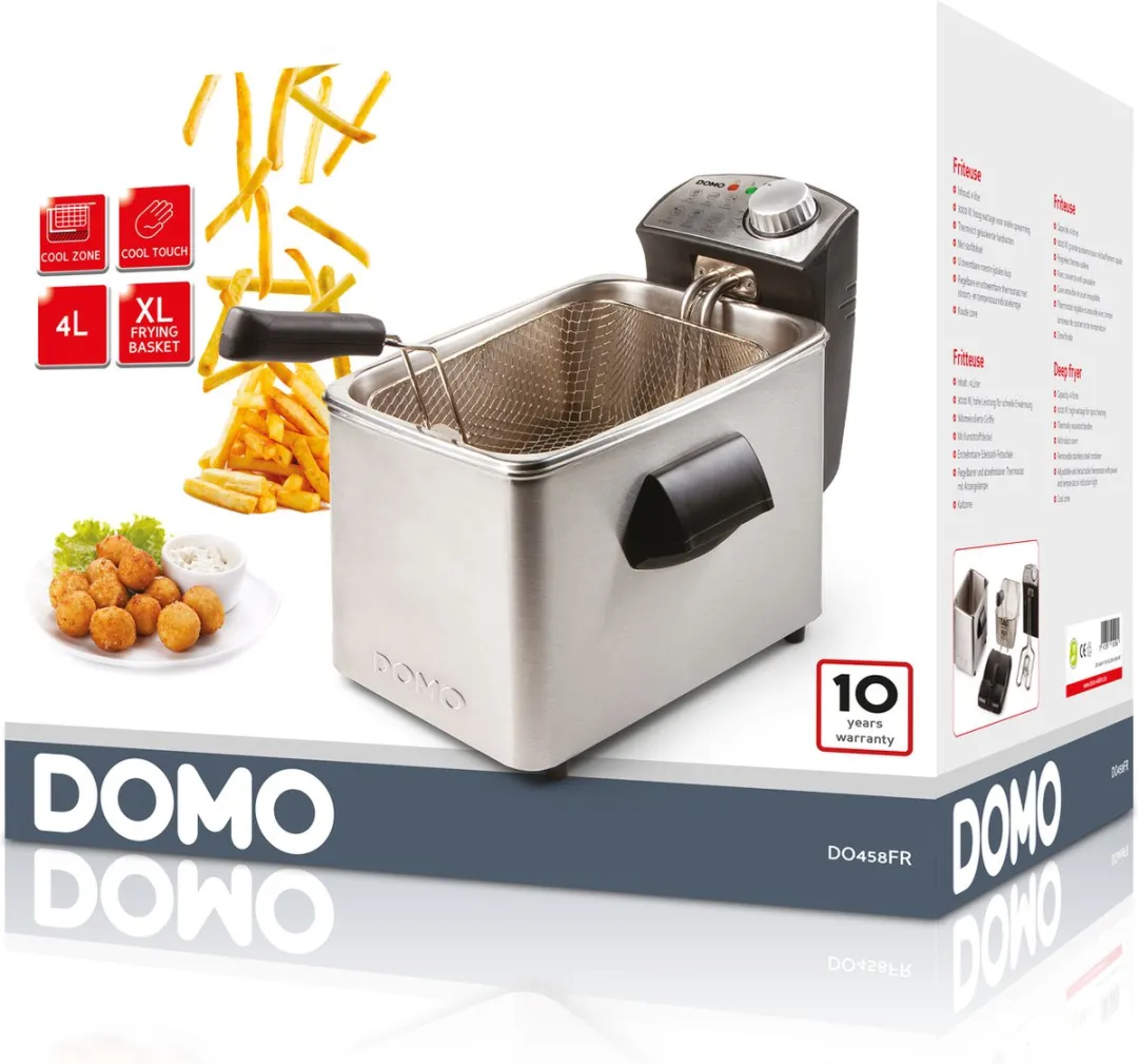 Domo DO458FR Friteuse 4L - 3000W