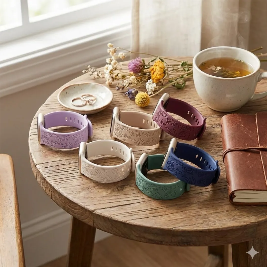 NUVEX Apple Watch Bandjes Set - 6 Stuks - 42mm/44mm/45mm/46mm/49mm - Gemengde Kleuren - afbeelding 6 van 6