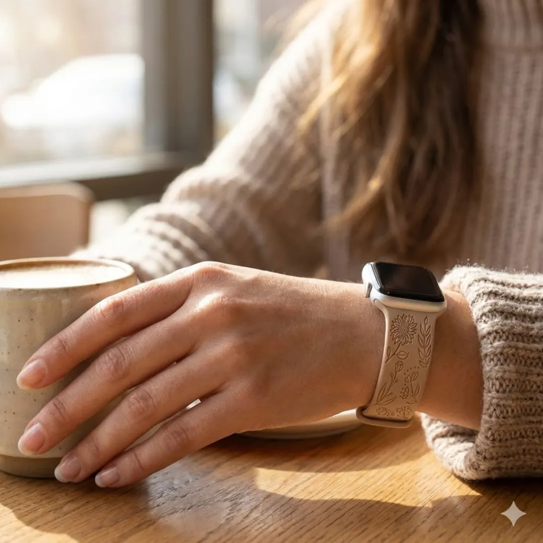 NUVEX Apple Watch Bandjes Set - 6 Stuks - 42mm/44mm/45mm/46mm/49mm - Gemengde Kleuren