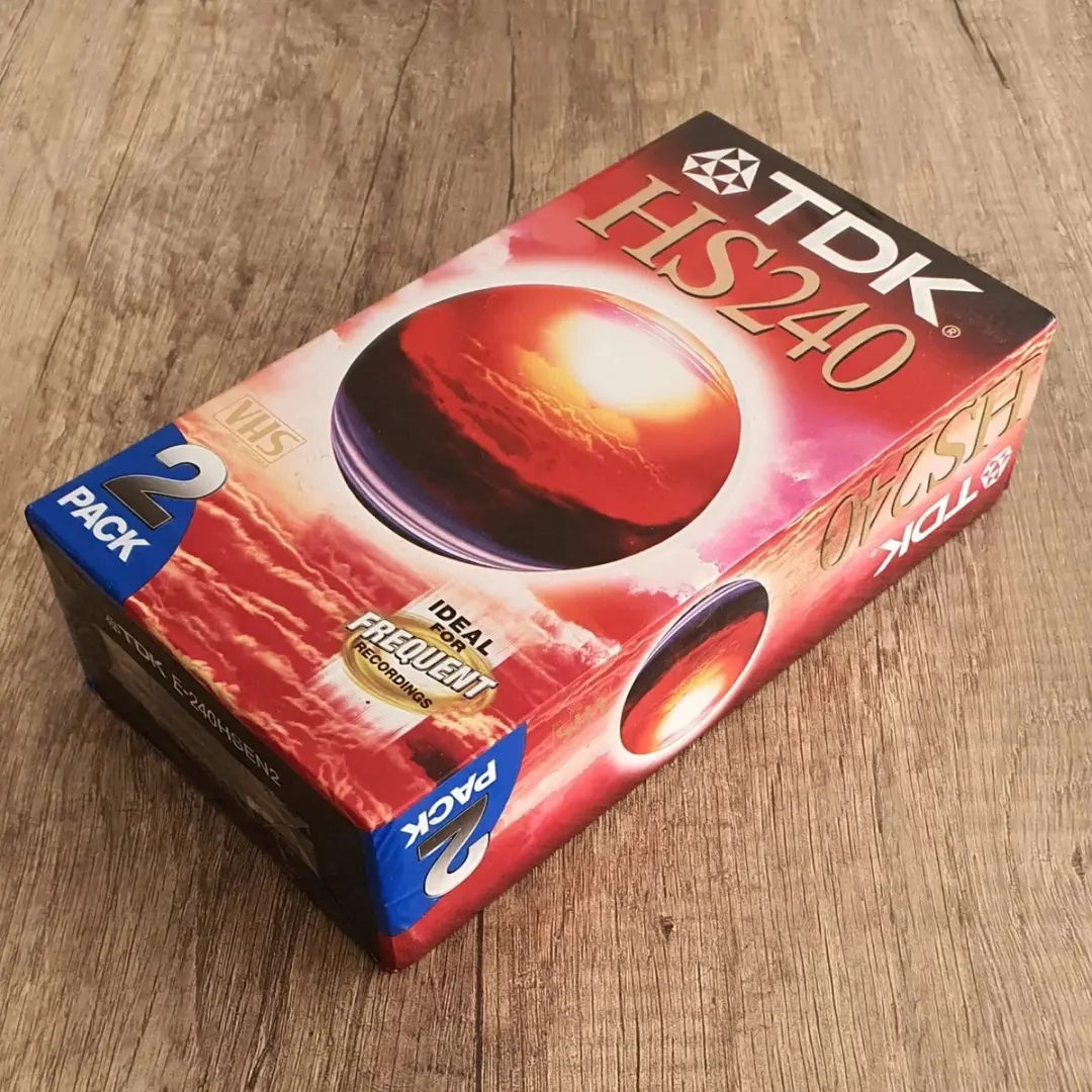 2-Pack VHS TDK HS240