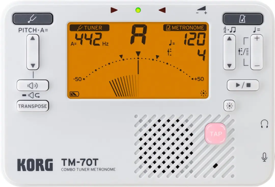 Korg TM-70T Combo Stemapparaat en Metronoom