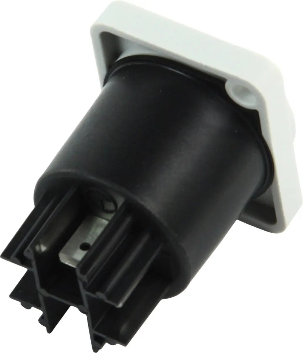 Neutrik NAC3MPB Powercon Chassisdeel - Grijs - afbeelding 2 van 3