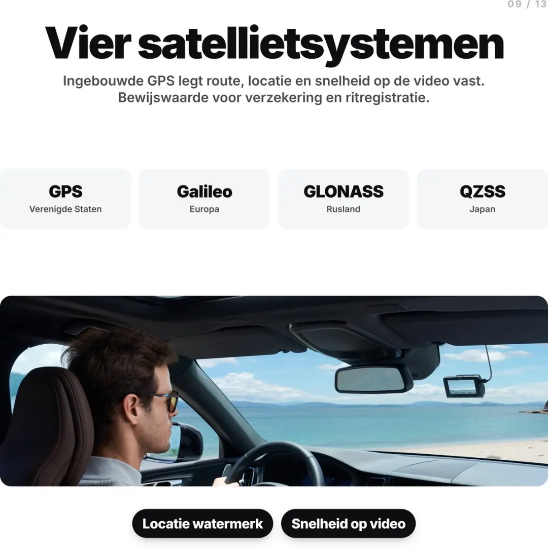 70mai A800SE 4K Dashcam - Zwart - afbeelding 4 van 6