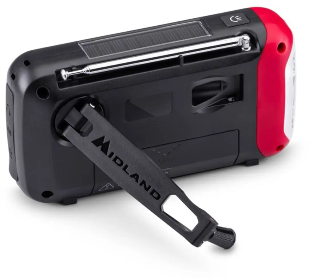 Midland E+Ready Noodradio ER250BT - Rood - afbeelding 3 van 6