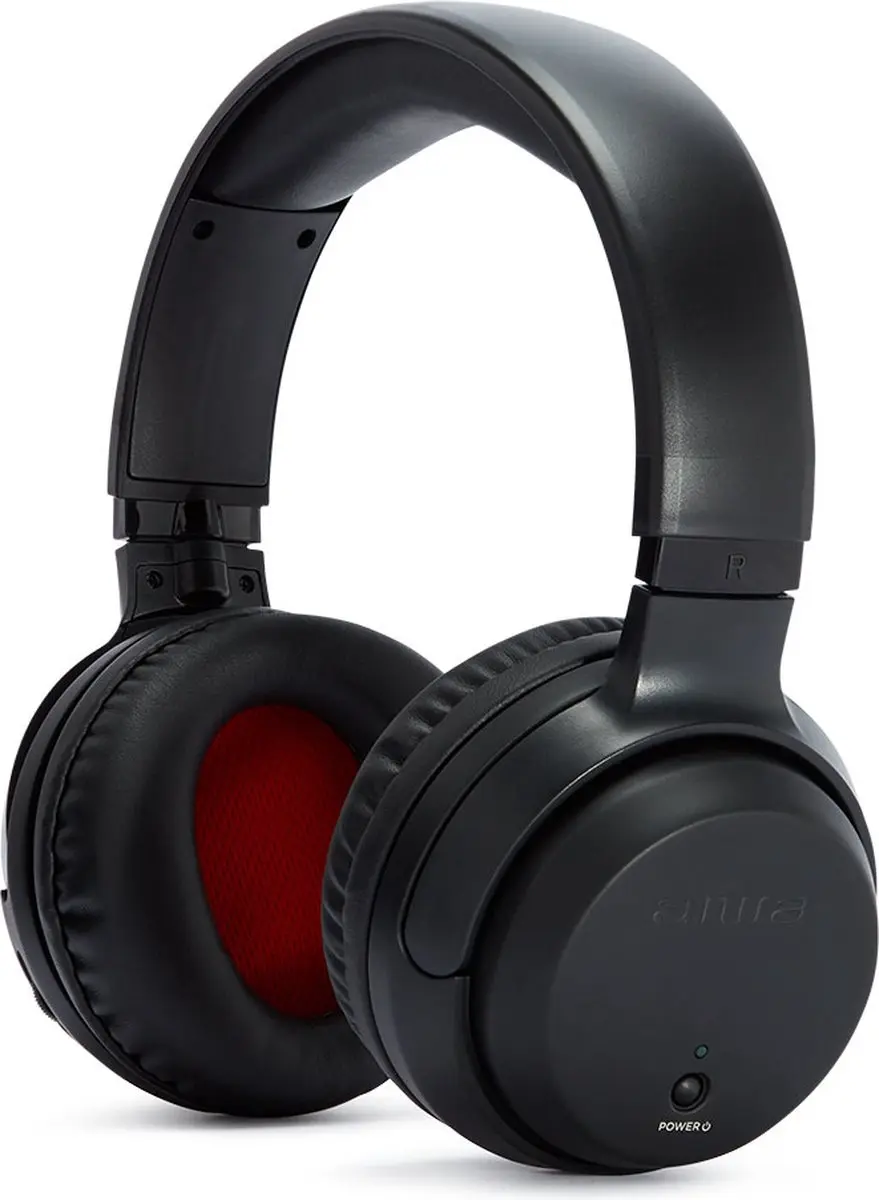 Aiwa WHF-930D Draadloze Hoofdtelefoon - Zwart - afbeelding 2 van 6