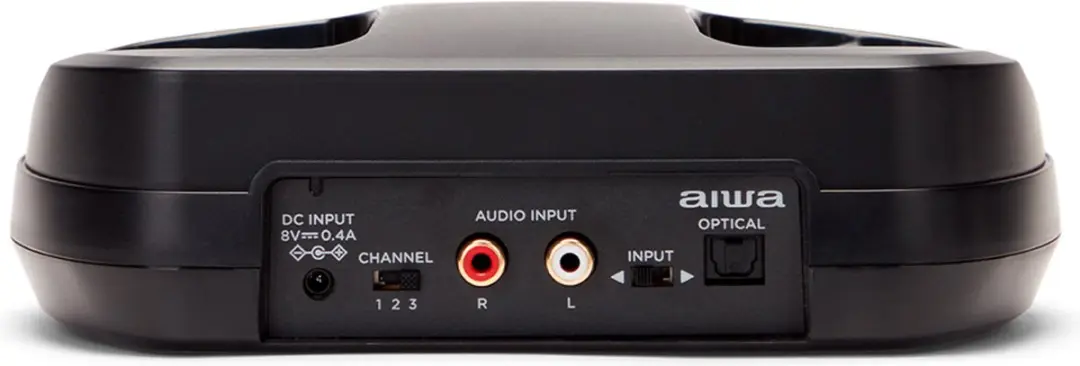 Aiwa WHF-930D Draadloze Hoofdtelefoon - Zwart - afbeelding 3 van 6