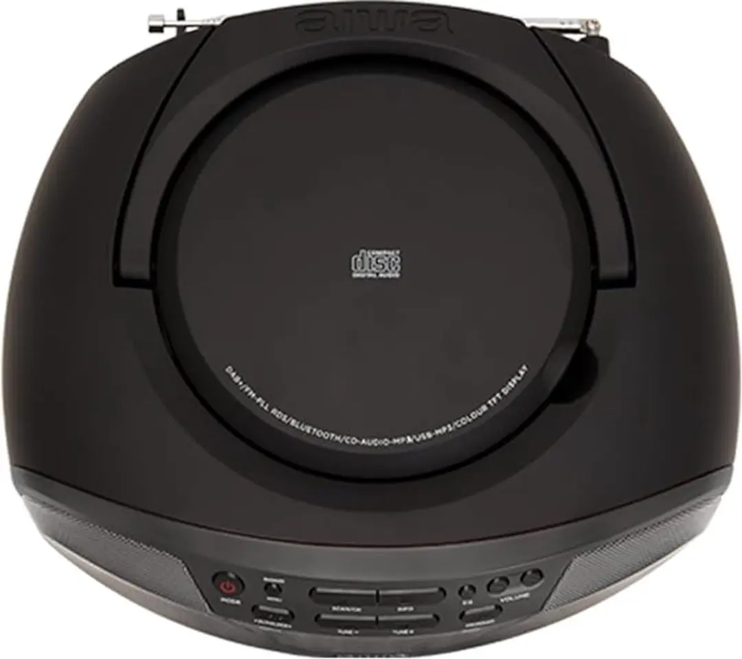 Aiwa BBTU-500DAB Radio met DAB+, CD en Bluetooth - Zwart - afbeelding 3 van 6