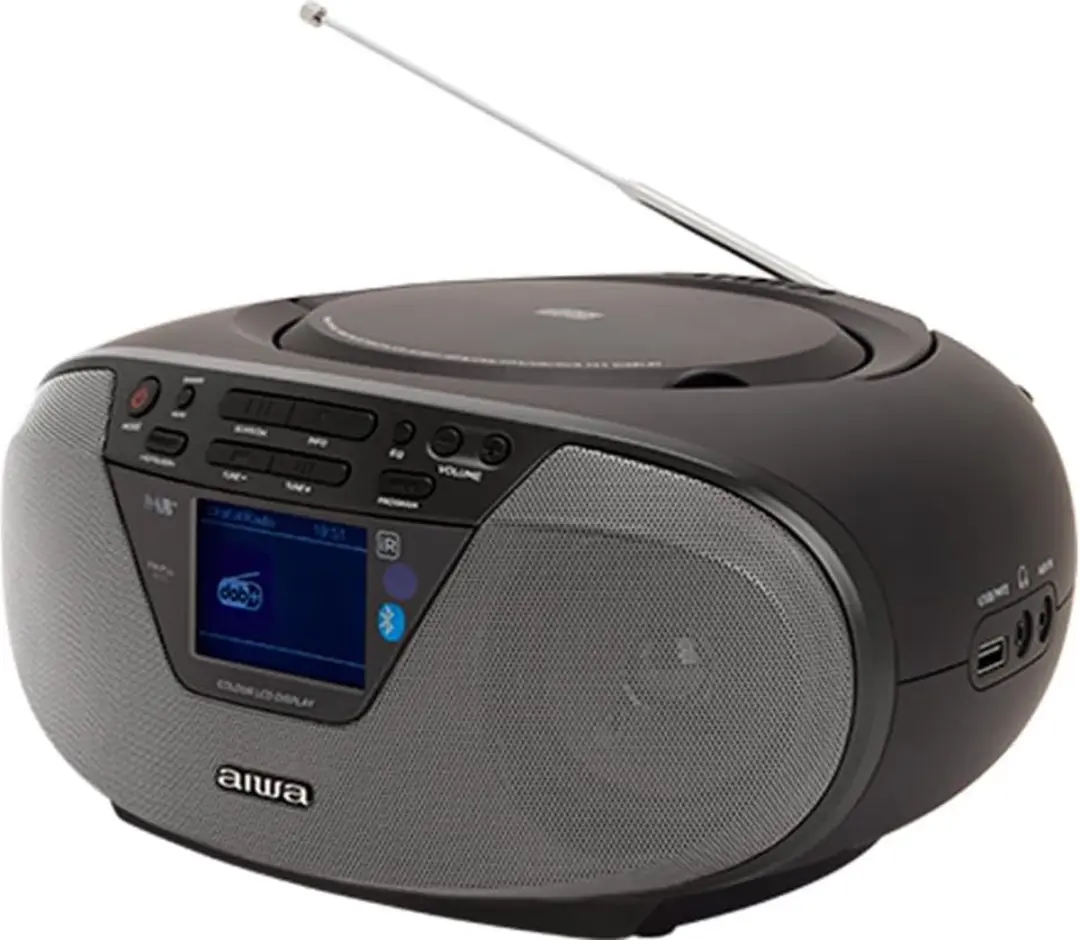 Aiwa BBTU-500DAB Radio met DAB+, CD en Bluetooth - Zwart - afbeelding 2 van 6