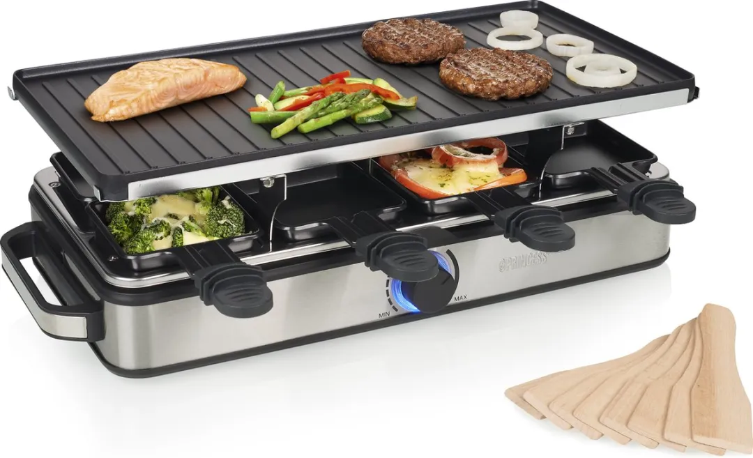 Princess 162645 Raclette 8 Personen