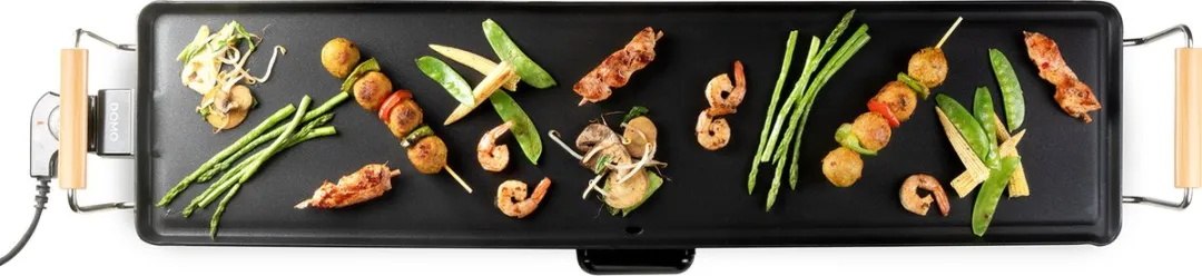 Domo DO8313TP Teppanyaki 90cm 1800W - Houtlook