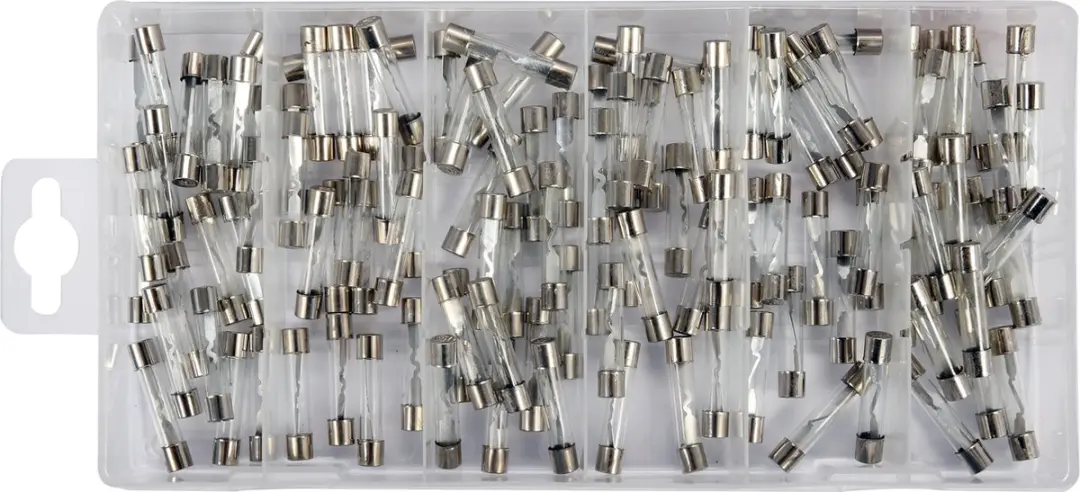Yato YT-83130 Glaszekeringen Set 120-delig 6x30mm