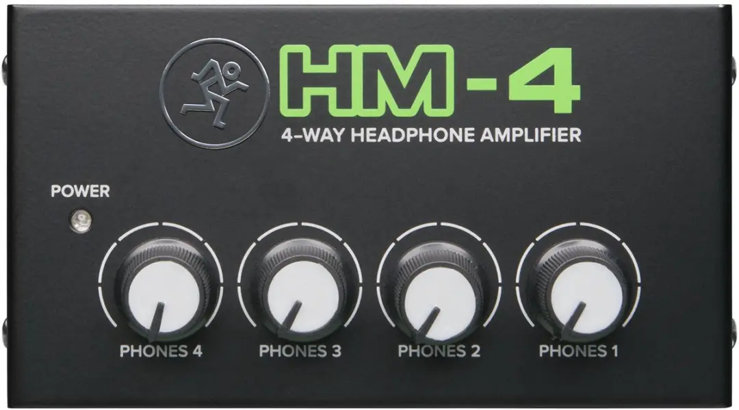 Mackie HM-4 Koptelefoonversterker - 4-kanaals - Zwart - afbeelding 3 van 3