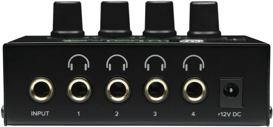 Mackie HM-4 Koptelefoonversterker - 4-kanaals - Zwart - afbeelding 2 van 3