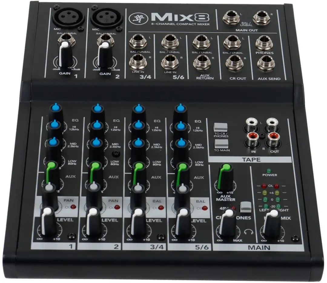 Mackie Mix8 Mengpaneel - afbeelding 5 van 6