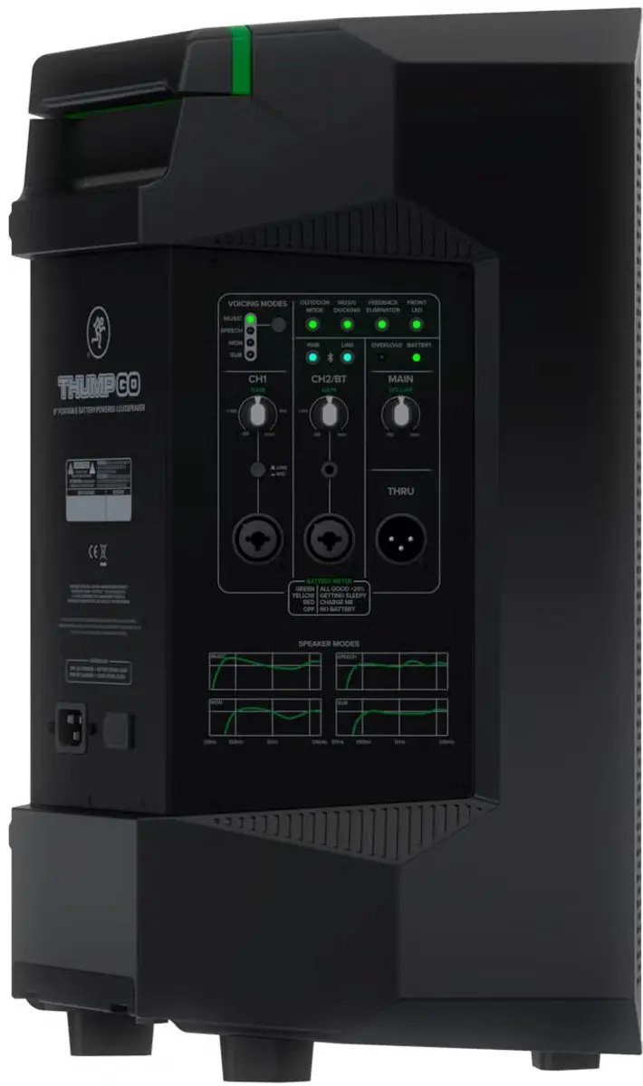 Mackie Thump GO Mobiele PA-luidspreker 8 inch - 200W - afbeelding 4 van 5