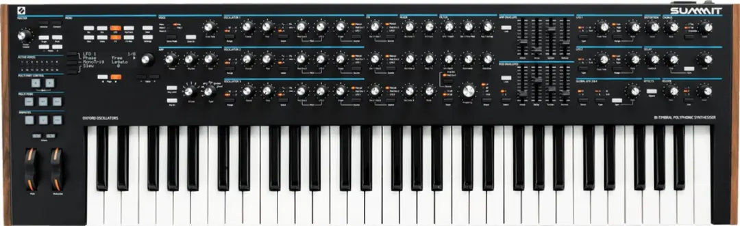 Novation Summit Synthesizer - 88 Toetsen - Zwart/Wit - afbeelding 2 van 6