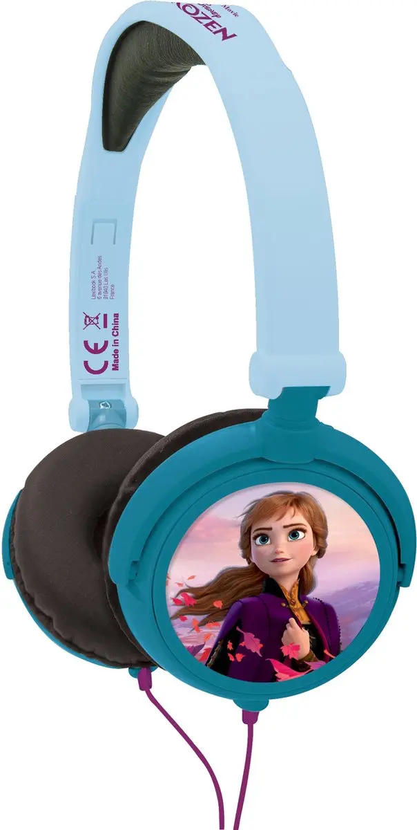 Casque stéréo filaire pliable avec limitation de volume d'écoute Reine des Ne