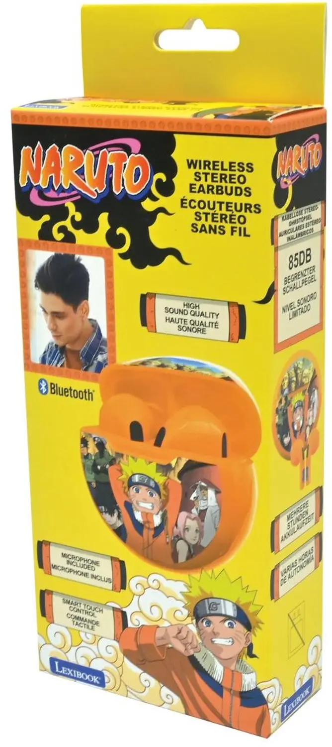 Naruto Bluetooth oordopjes met oplaad-opbergcase - afbeelding 3 van 6