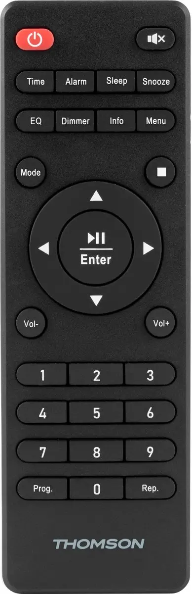 Thomson RT850DABBT Wekkerradio - Zwart en Hout - afbeelding 6 van 6