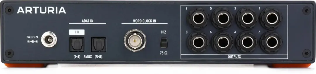 Arturia AudioFuse X8 OUT ADAT Expander - Zwart - afbeelding 4 van 6