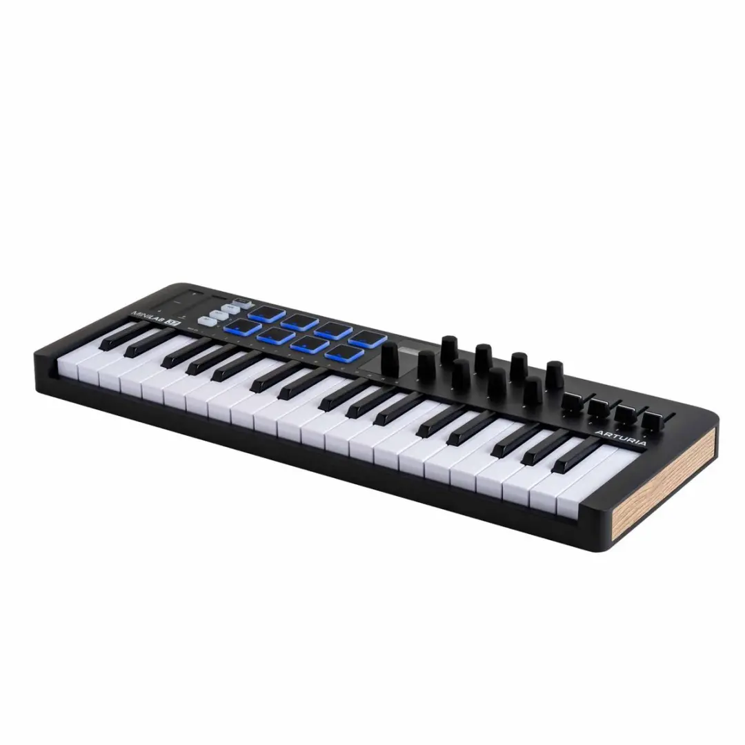 Arturia MiniLab 37 Black mk3 MIDI Controller - afbeelding 3 van 5