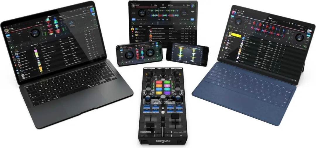 Reloop Mixtour Pro DJ-controller - Zwart - afbeelding 4 van 6