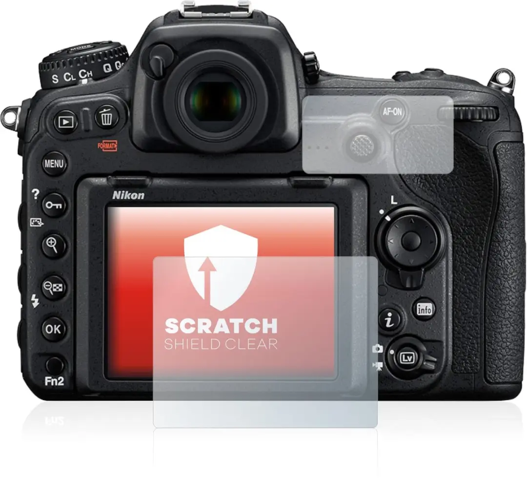 upscreen Scratch Shield 2829121 Screenprotector Nikon D500 - afbeelding 5 van 6